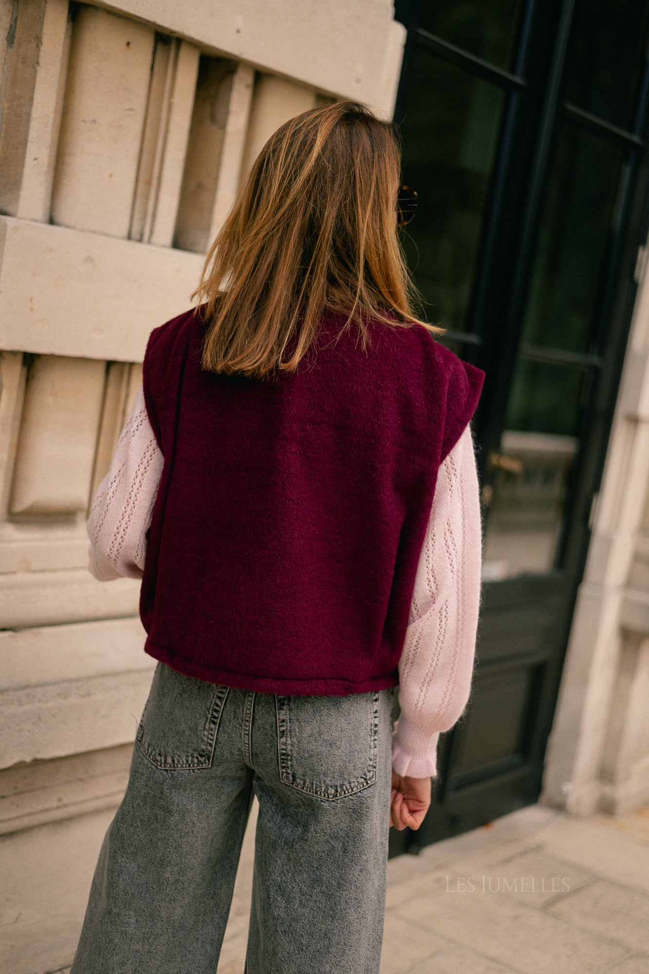 Claire SL jacket burgundy