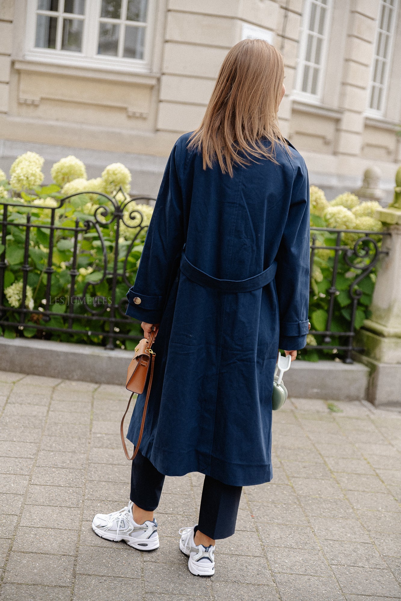 YASTeronimo trenchcoat marineblauw