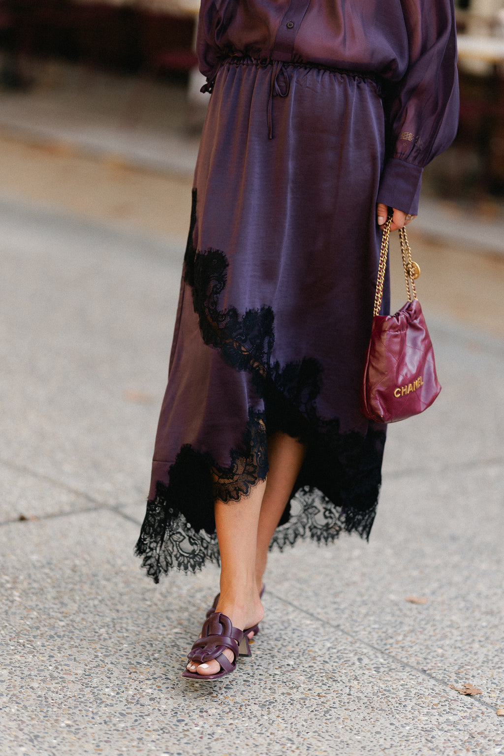 Lucille skirt plum perfect