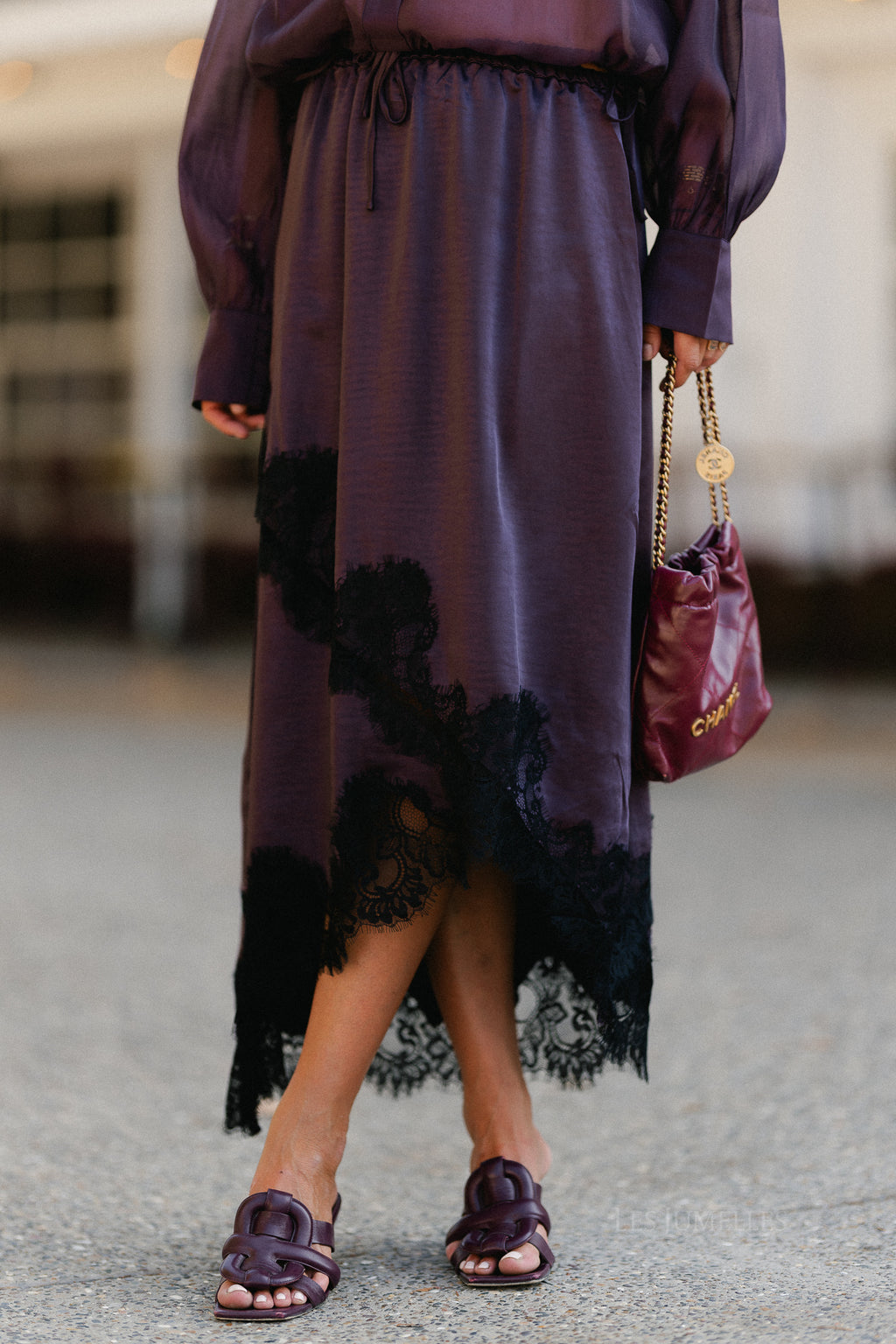 Lucille skirt plum perfect