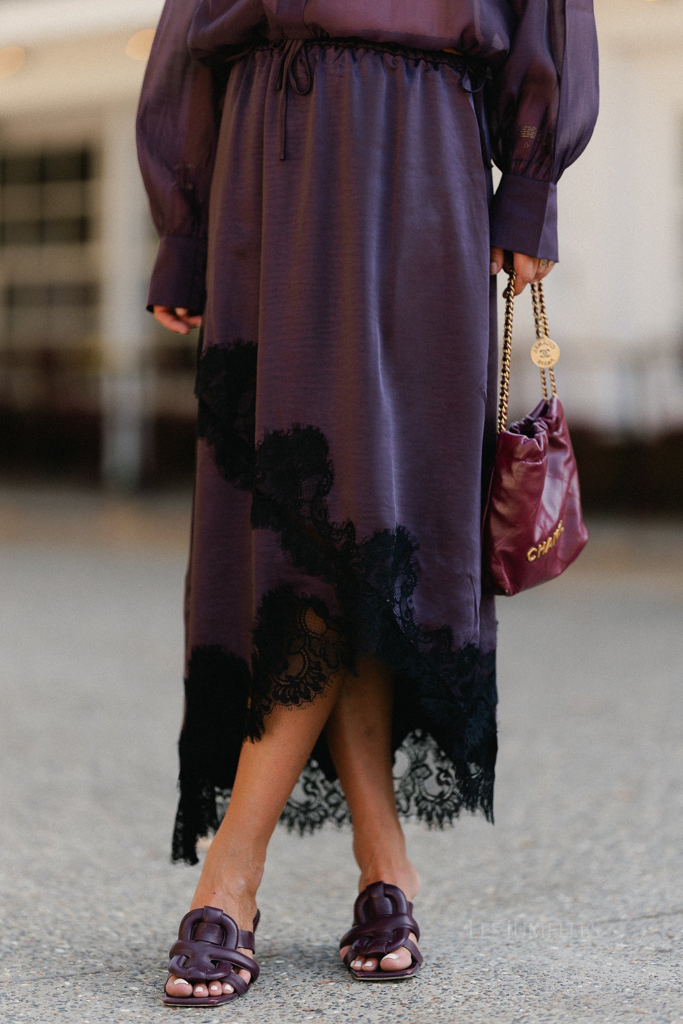 Lucille skirt plum perfect