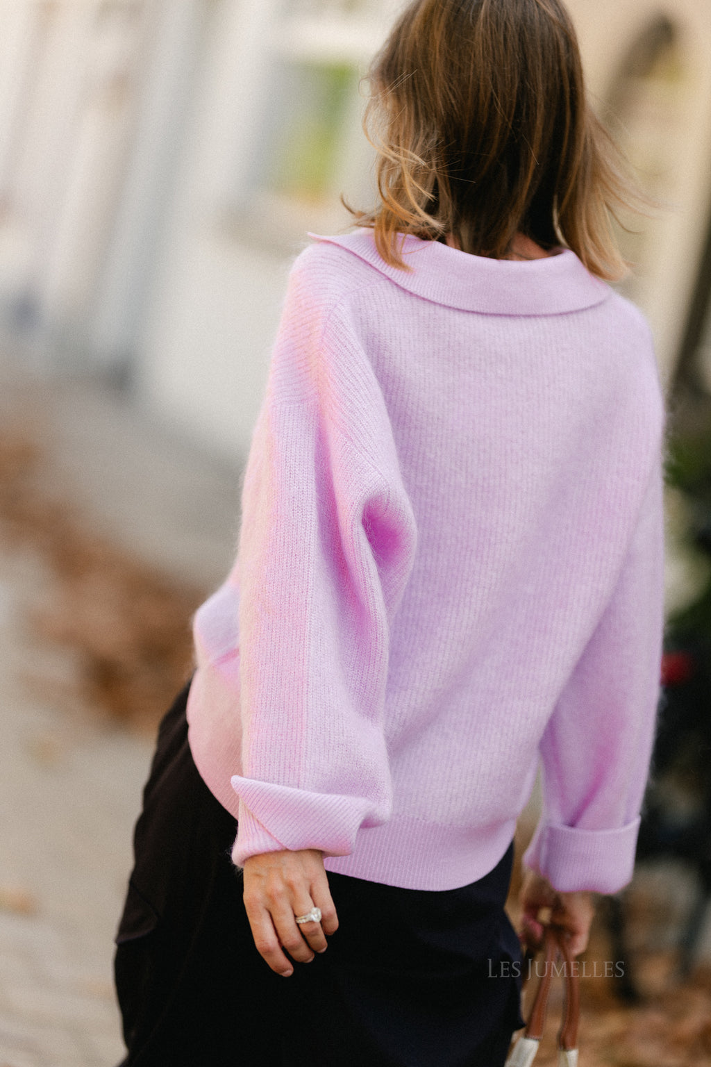 Taria jumper soft pink