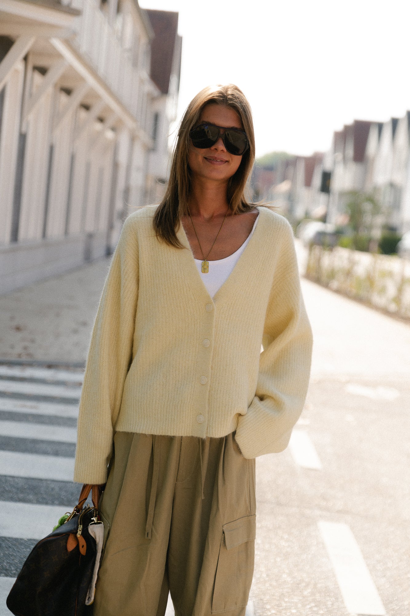 Onorina cardigan flan