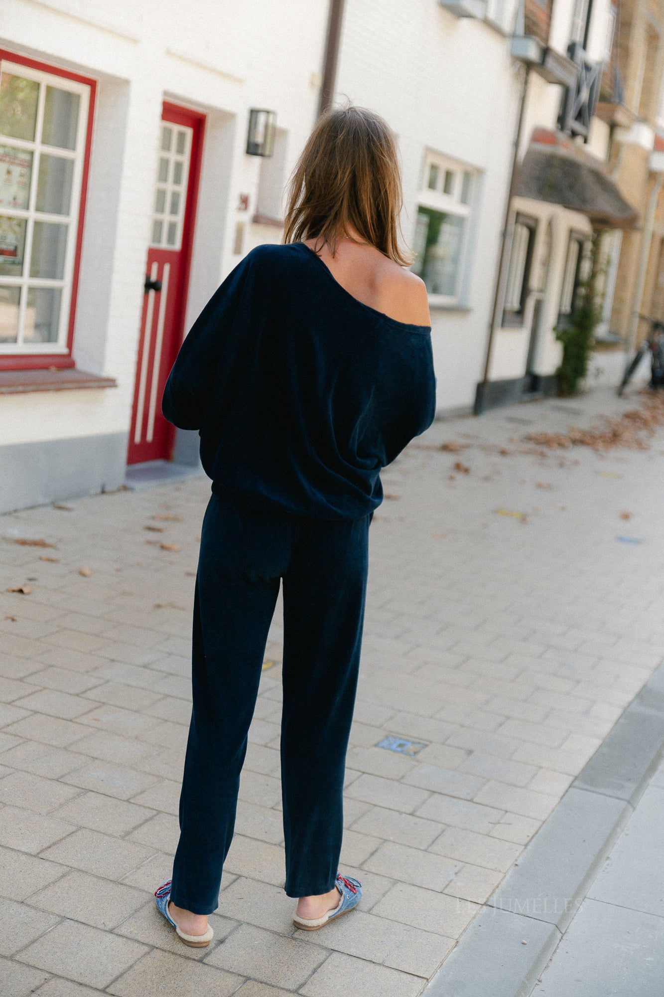Gisele terry sweatpants navy