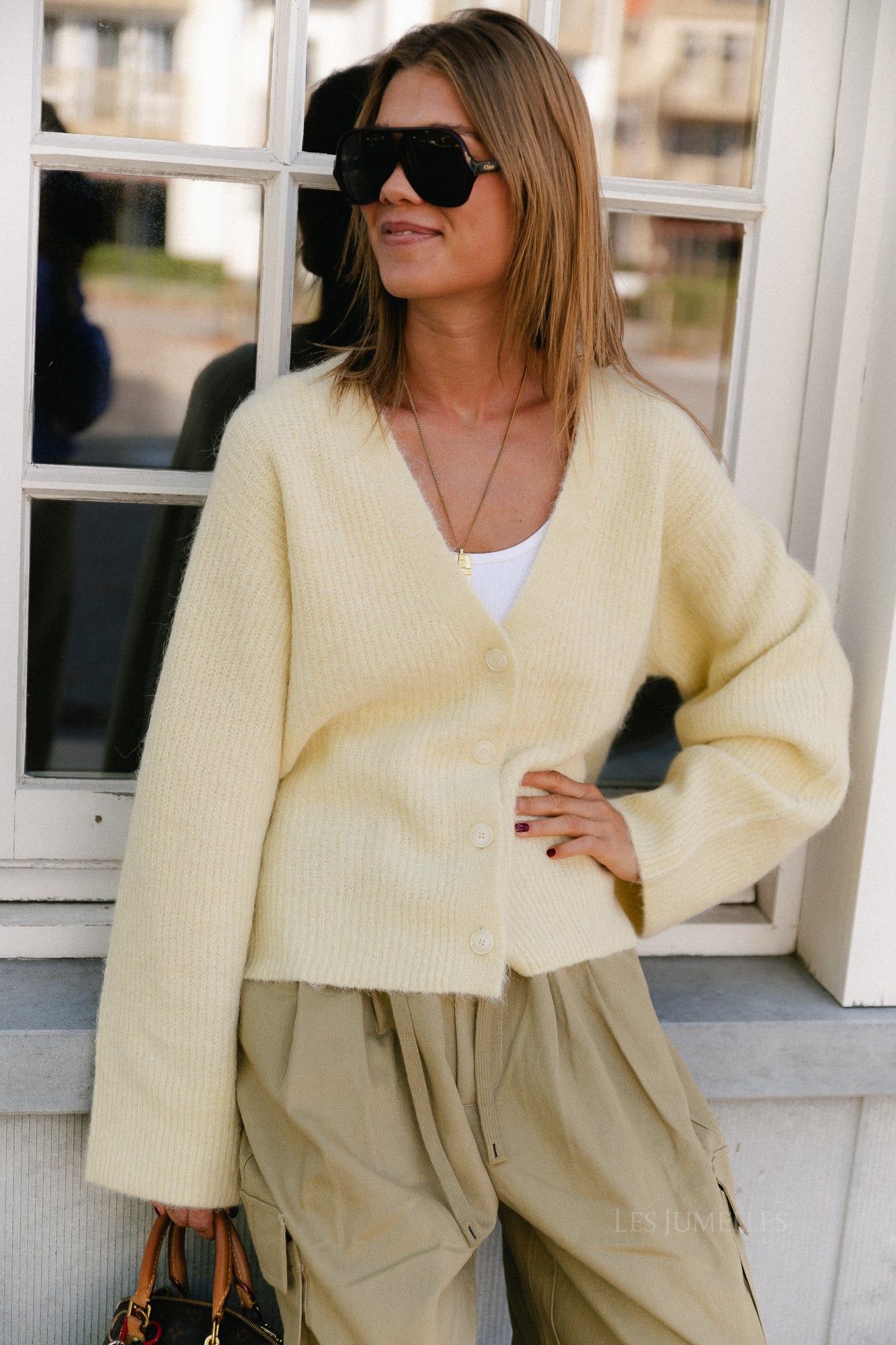 Onorina cardigan flan