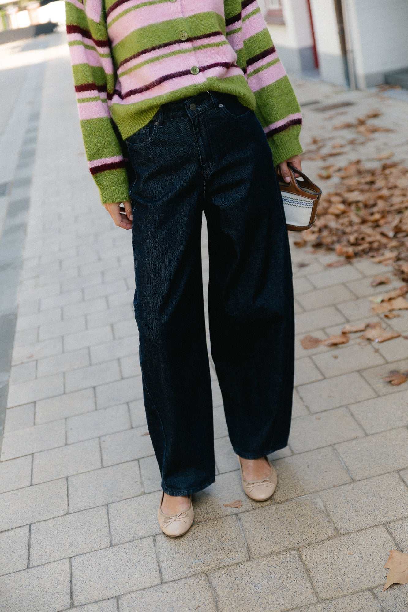 OBJMoji Elsa MW super barrel jeans NOOS dark midnight denim