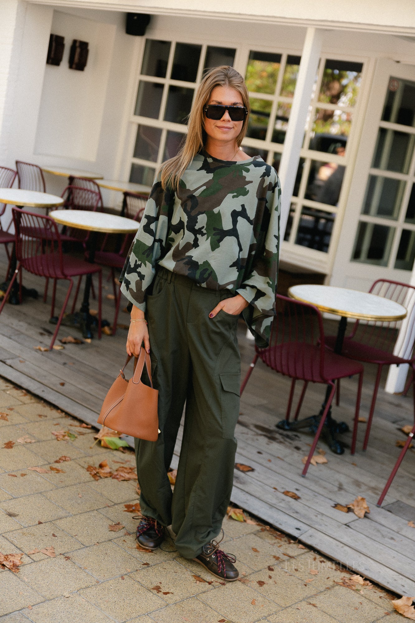 Alyna cargo pants khaki
