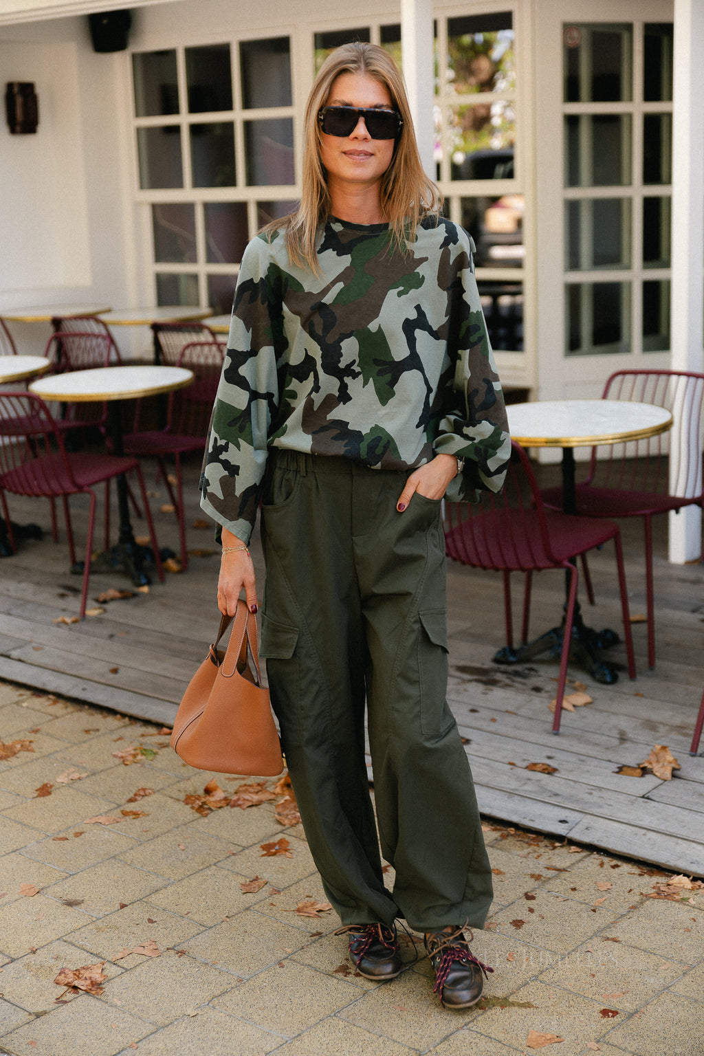 Alyna cargo pants khaki