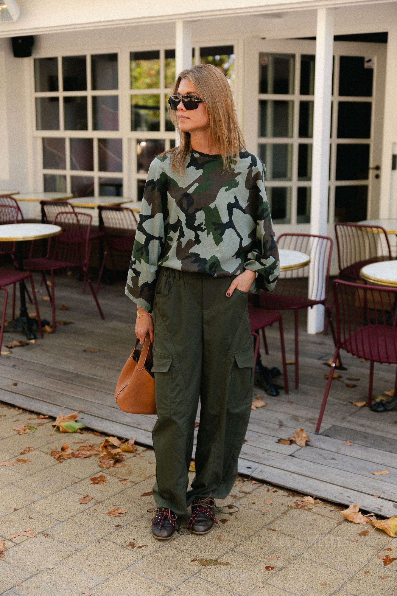Alyna cargo pants khaki