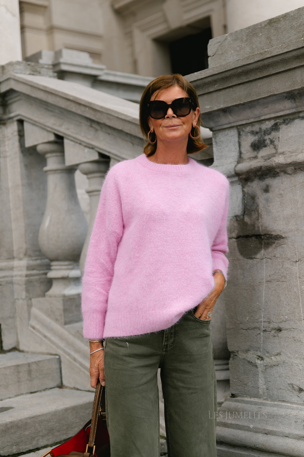Ruthie jumper pink