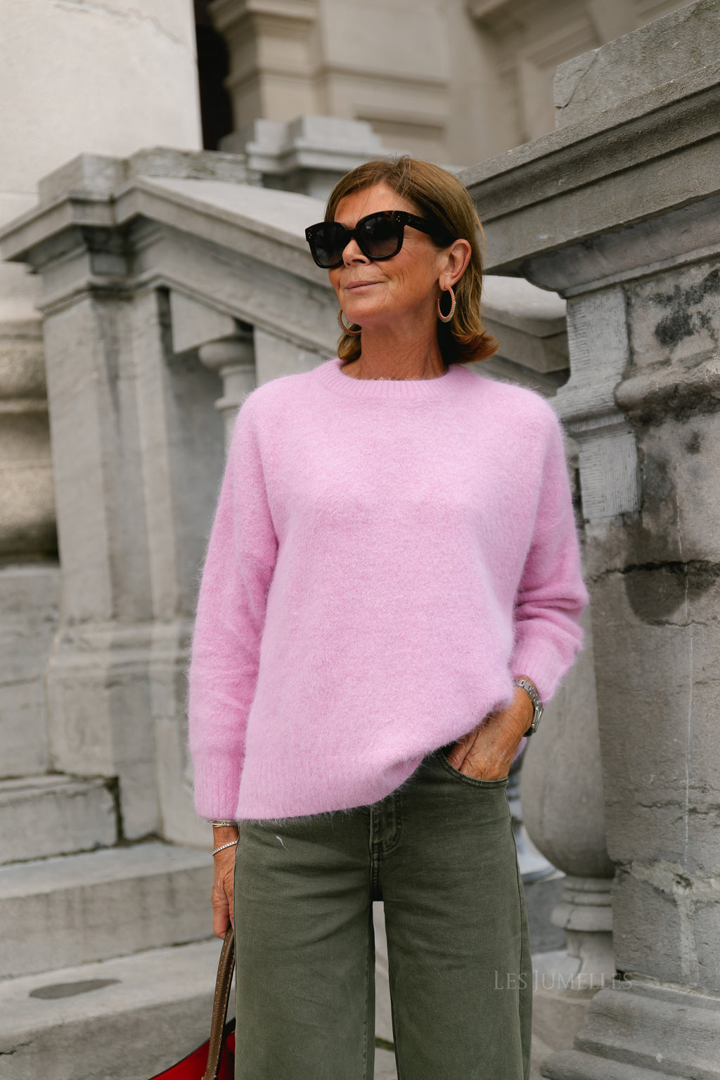 Ruthie jumper pink