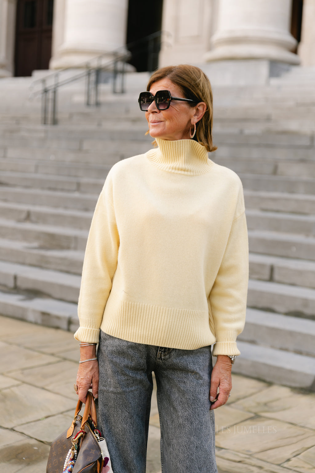 Palace jumper yellow