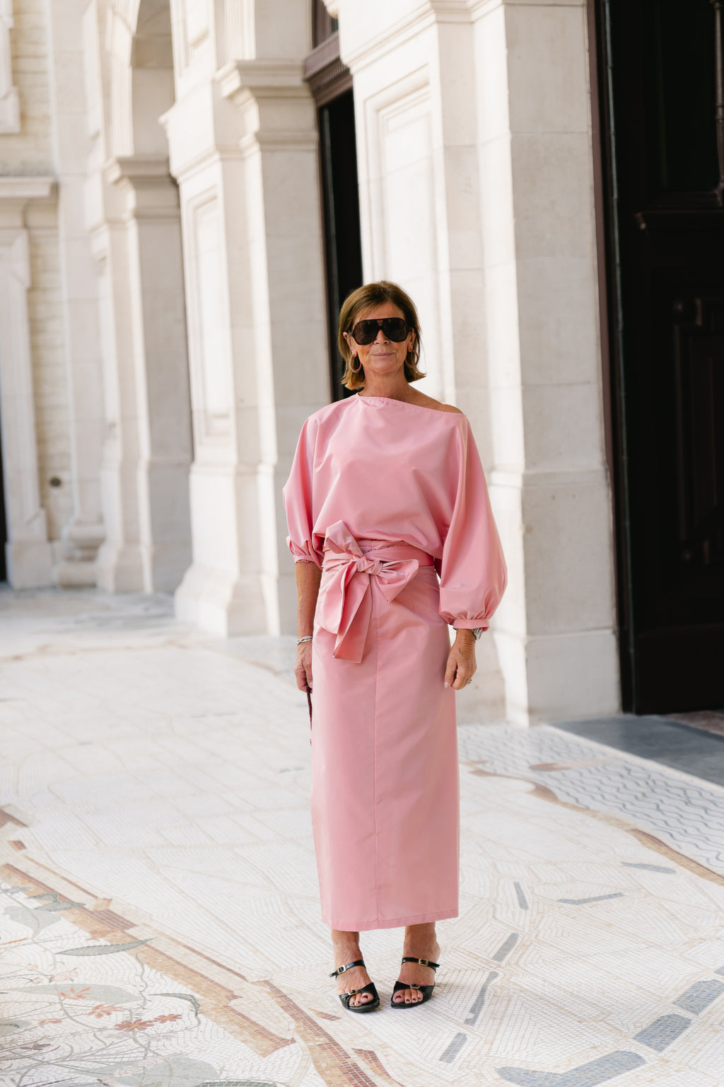 Sutton blouse light pink
