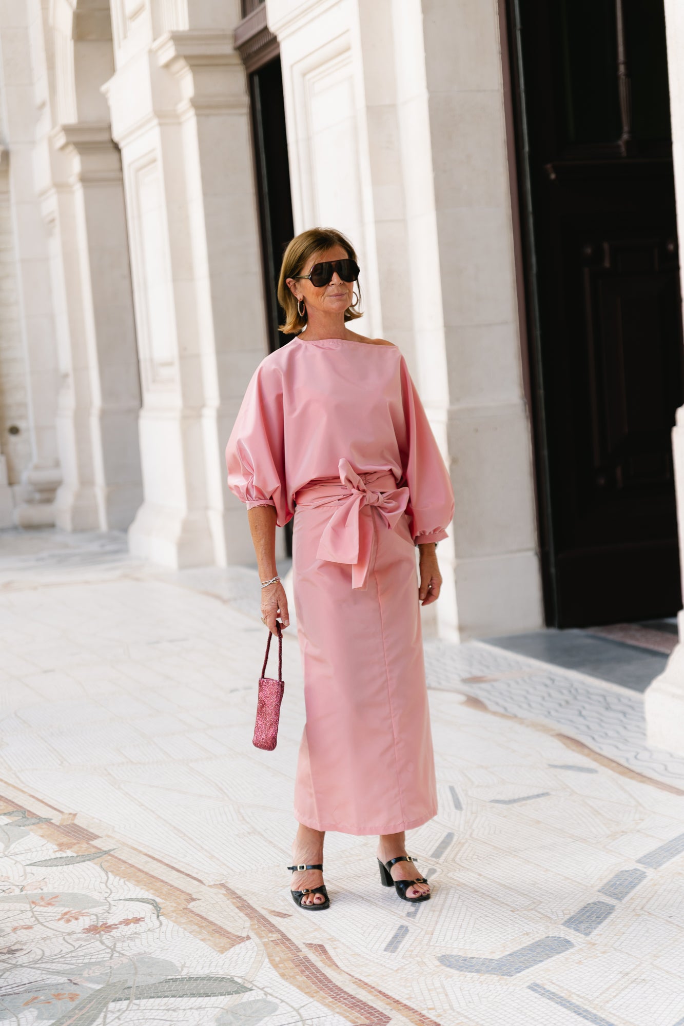 Sutton blouse light pink