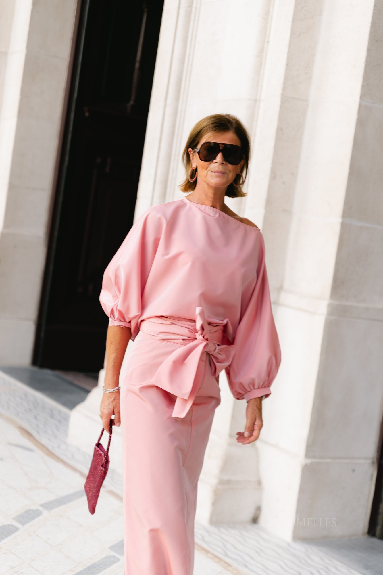 Sutton blouse light pink