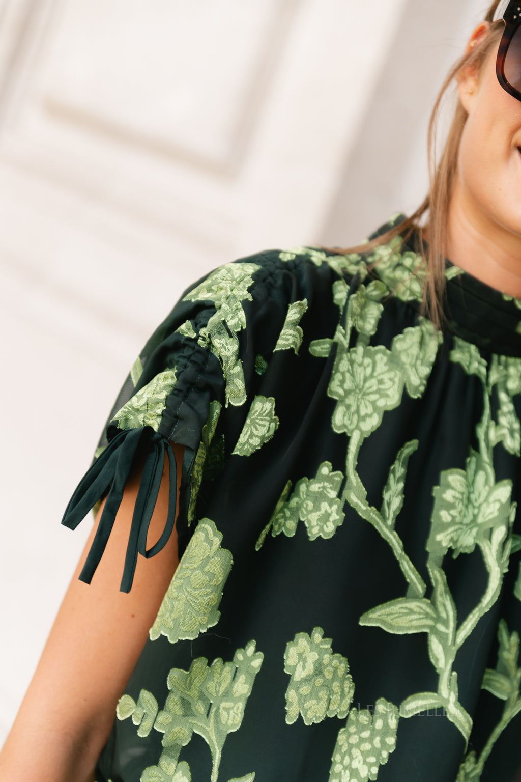 YASDash SL mini dress - show black/moss