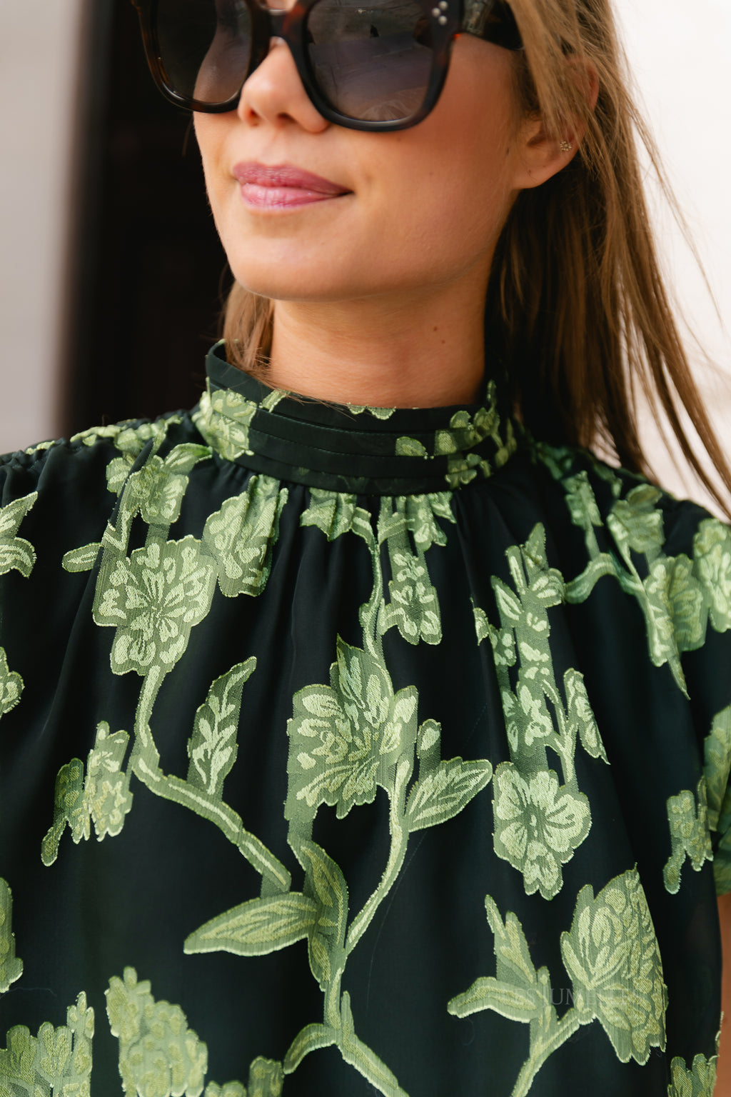 YASDash SL mini dress - show black/moss