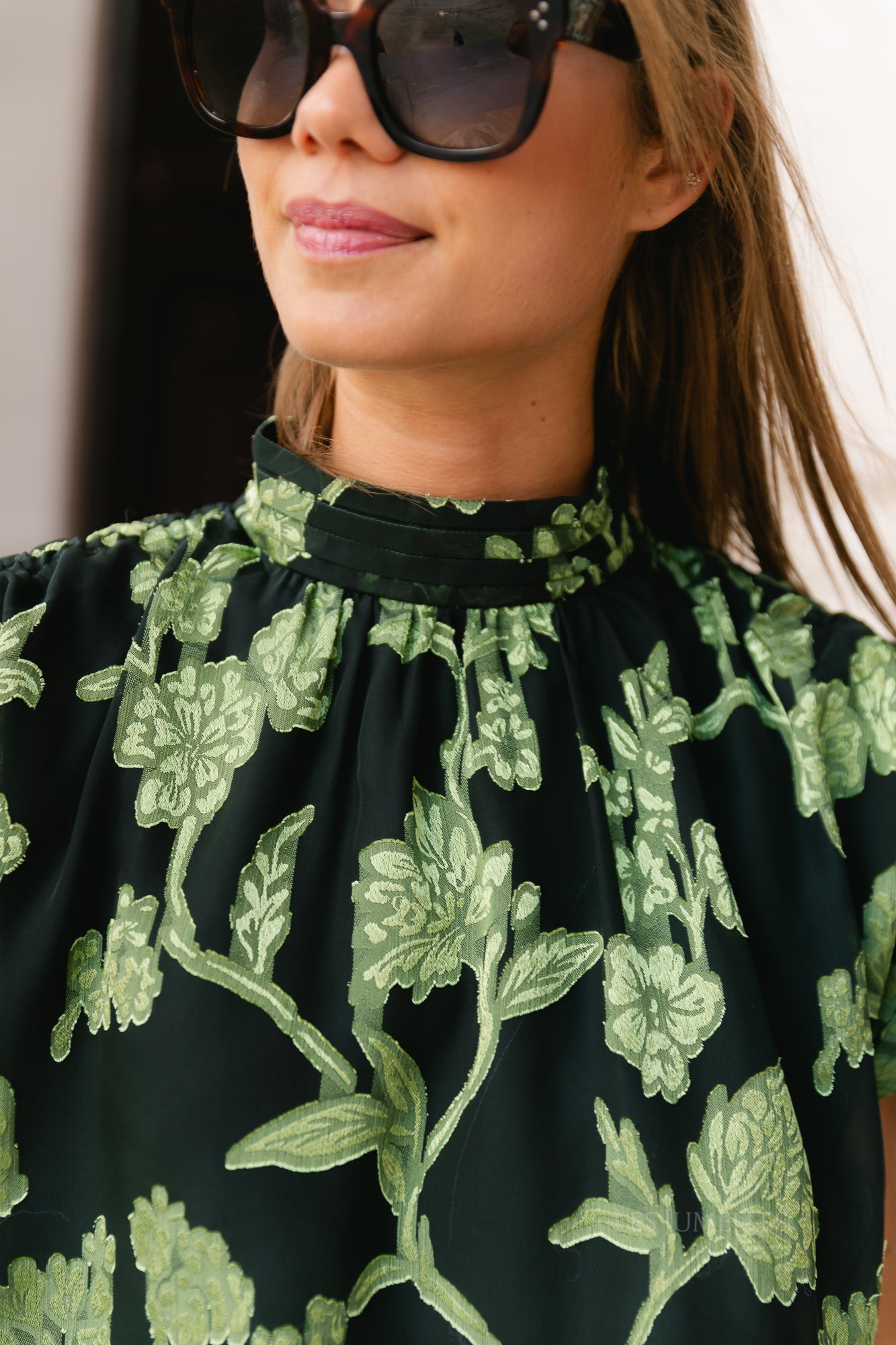 YASDash SL mini dress - show black/moss