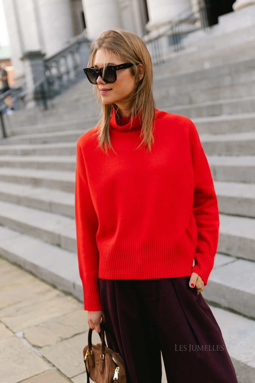 Palace jumper rouge