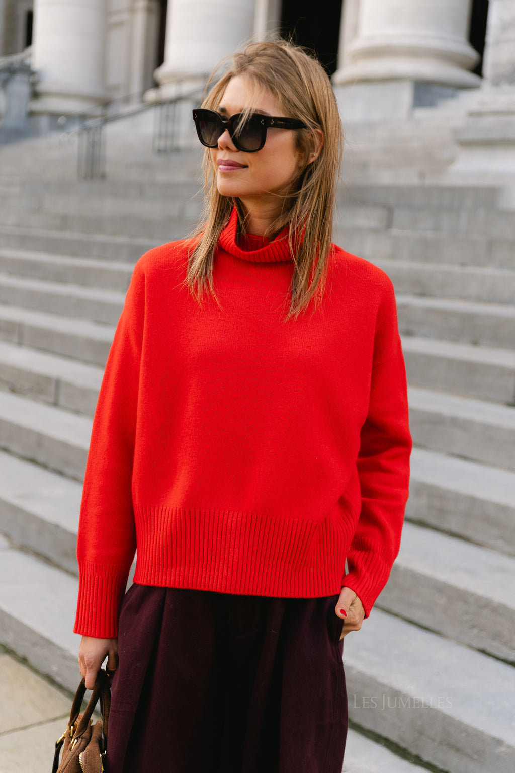 Palace jumper rouge