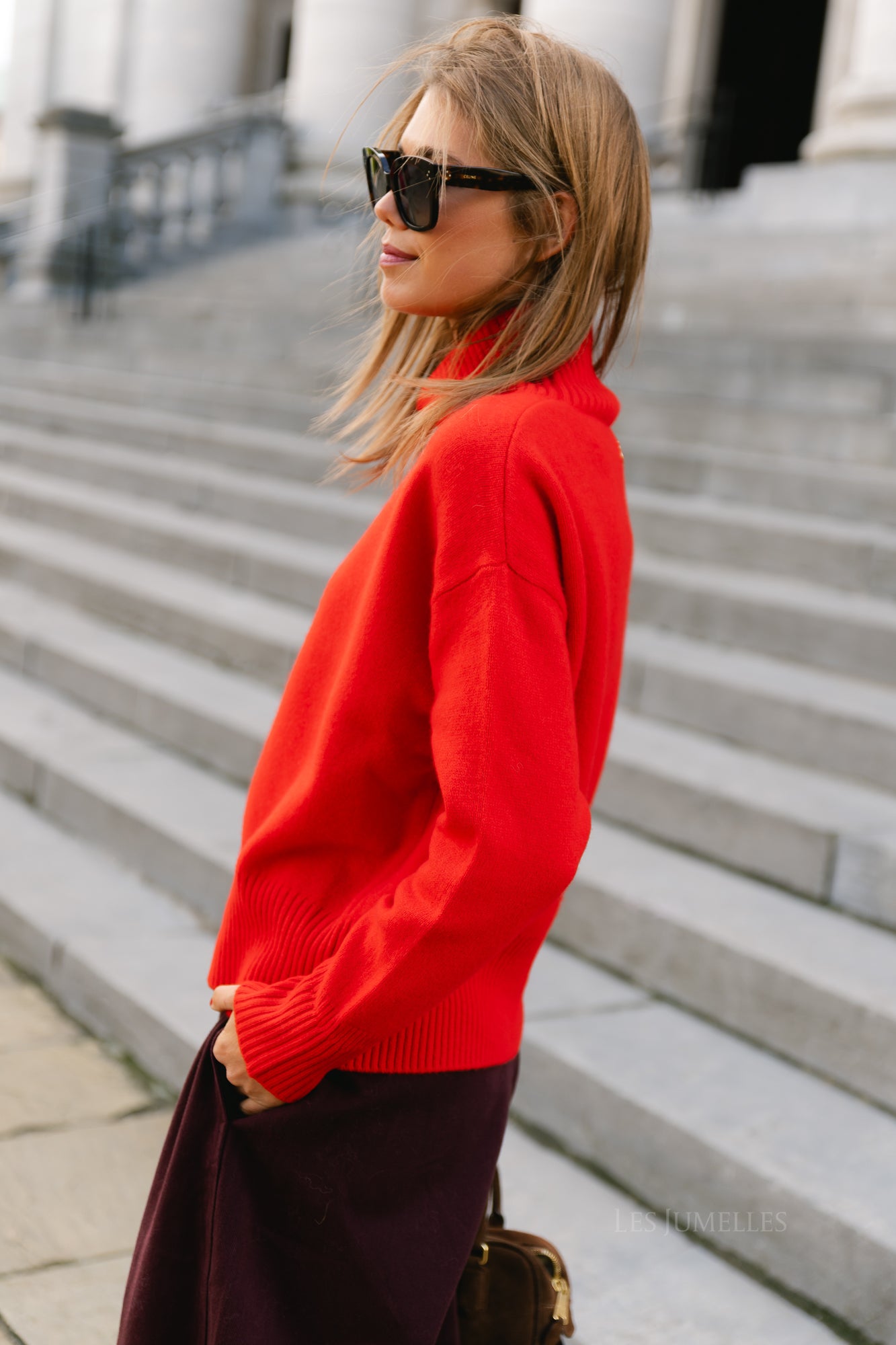 Palace jumper rouge