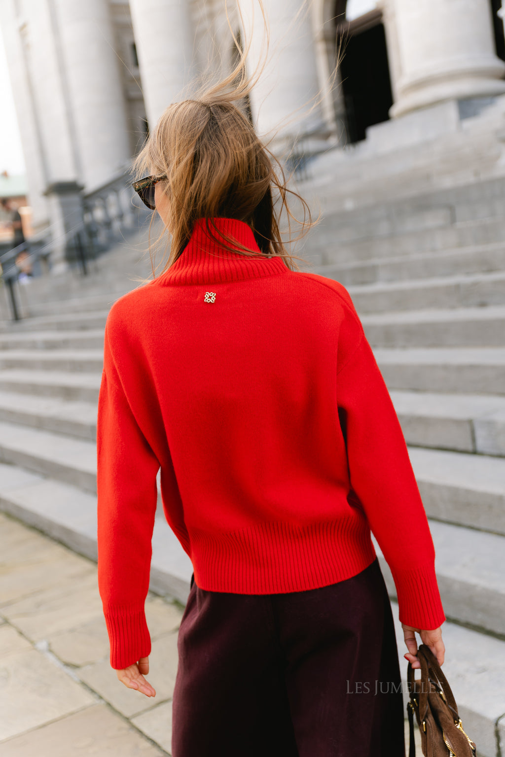 Palace jumper rouge