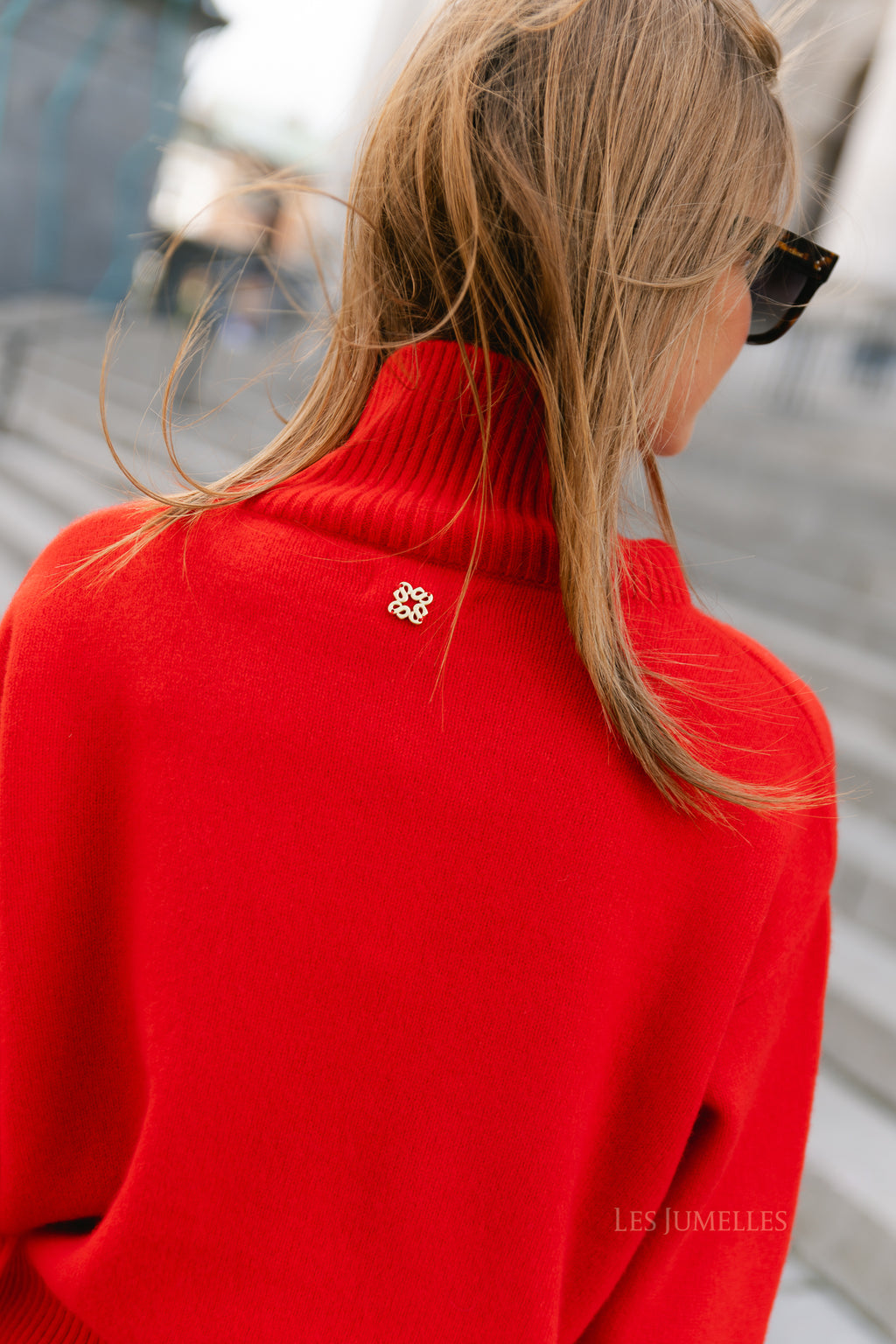 Palace jumper rouge