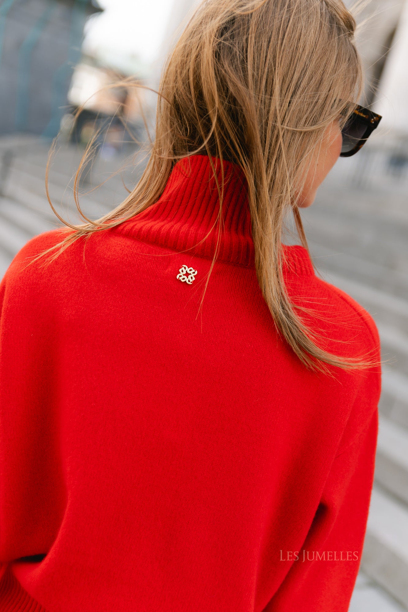 Palace jumper rouge