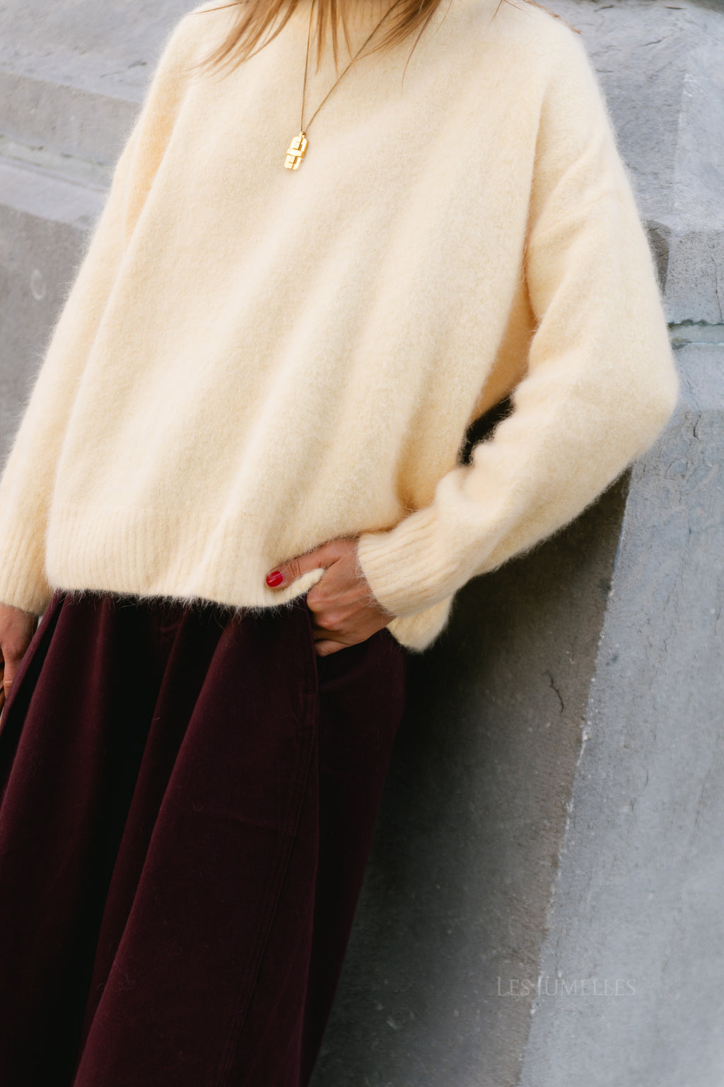 Ruthie jumper butter yellow