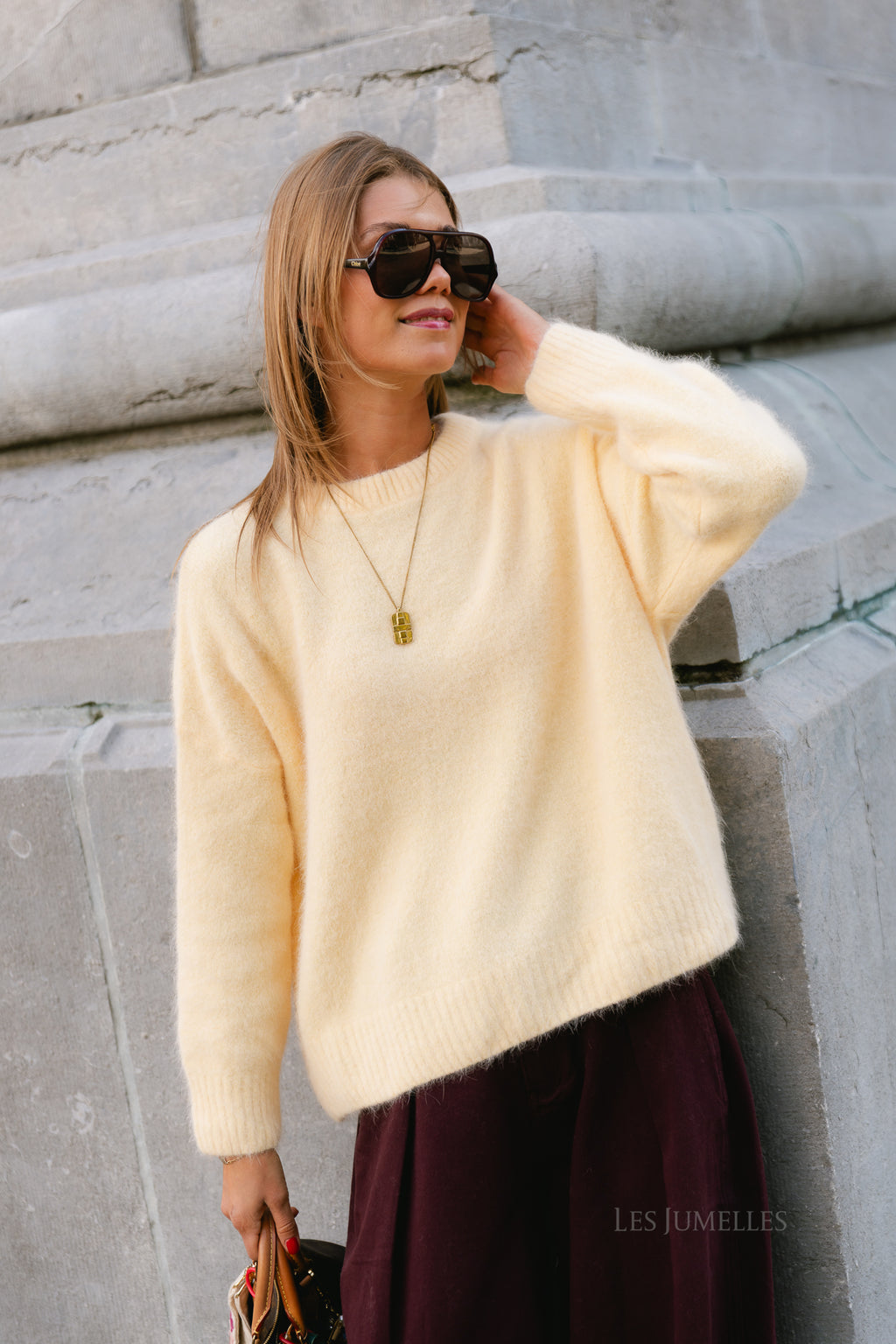 Ruthie jumper butter yellow