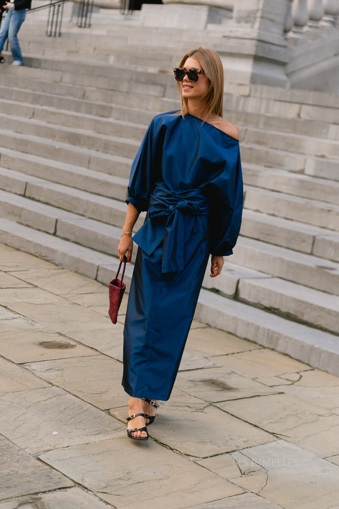 Sutton blouse navy