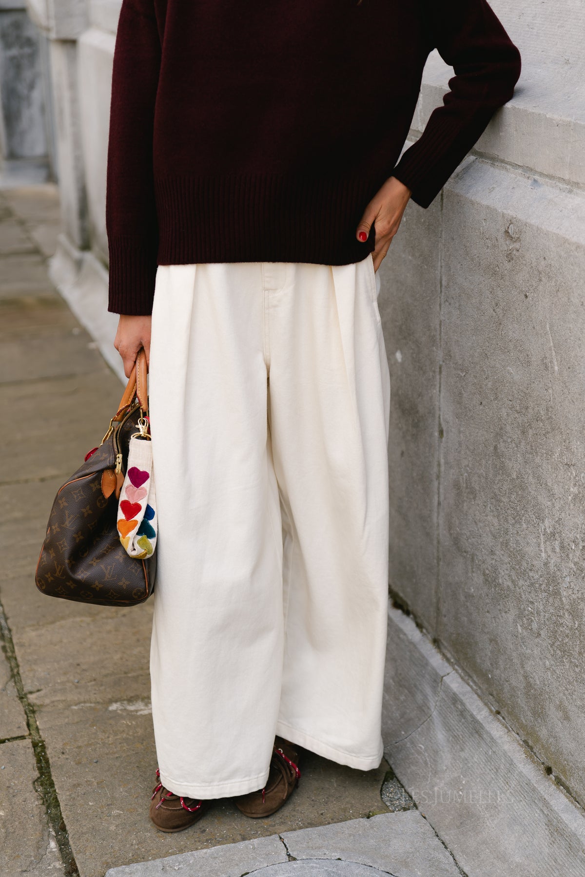 Rim jeans cream