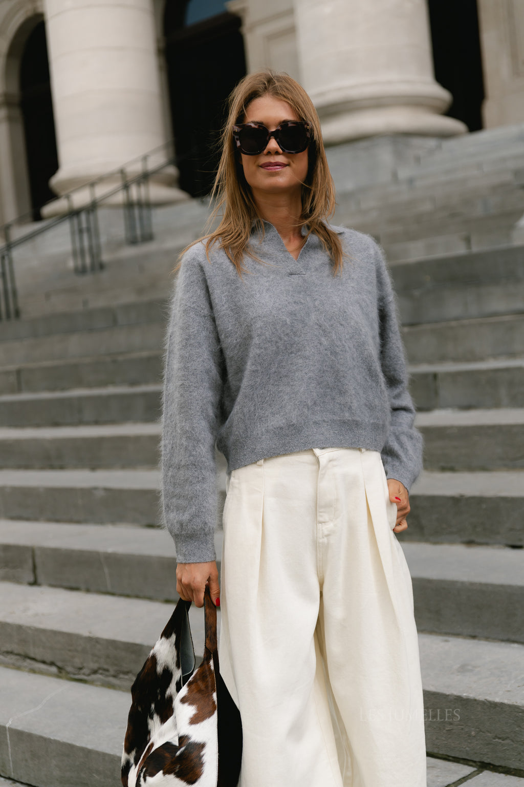 Padoma jumper grey melange