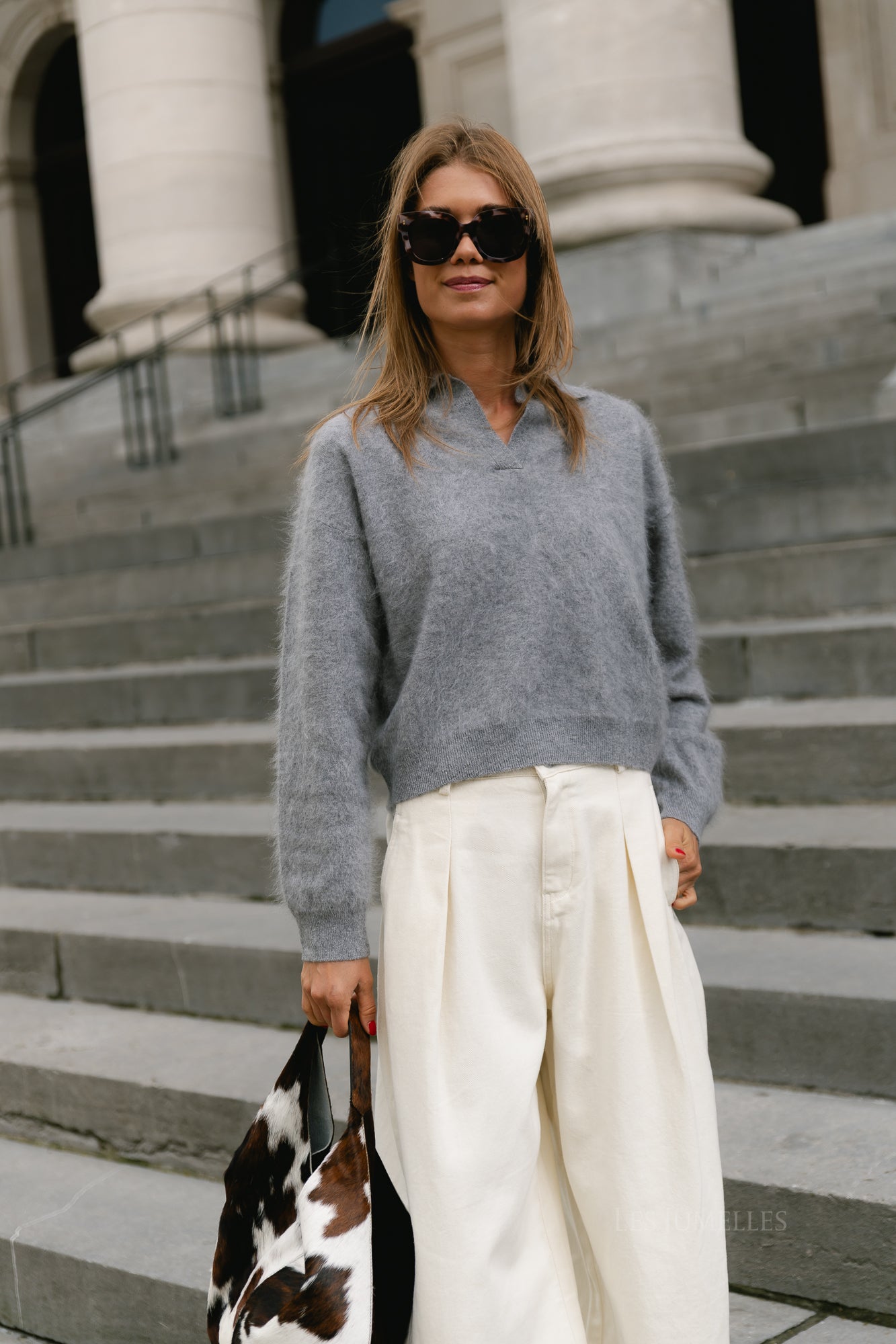 Padoma jumper grey melange