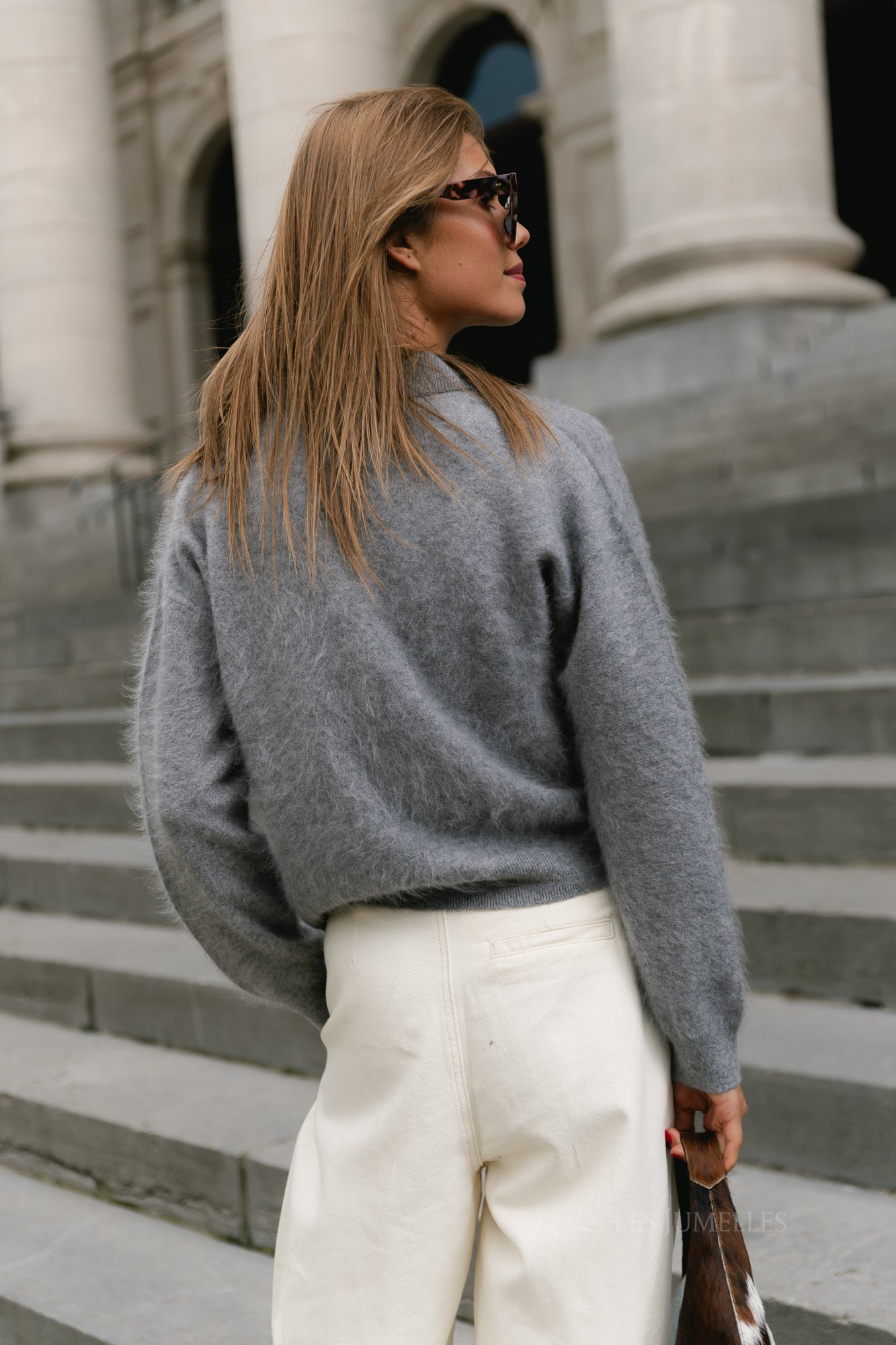 Padoma jumper grey melange