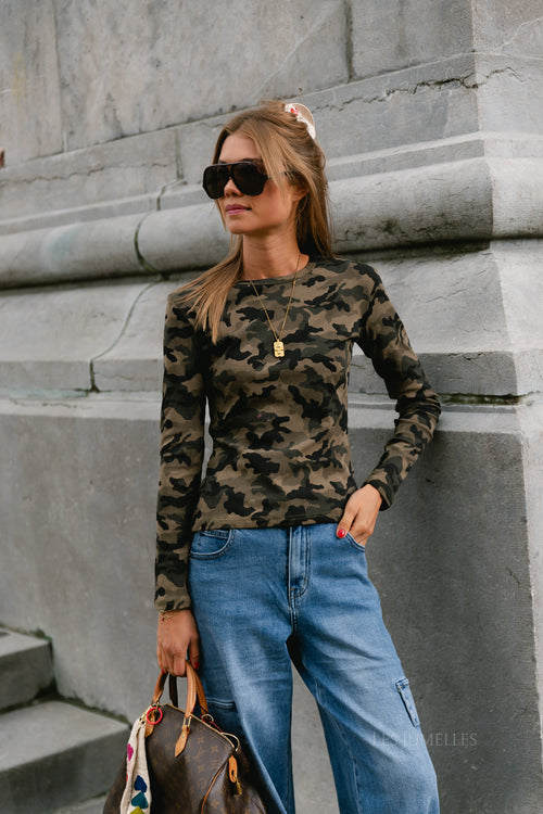 Florence LS camouflage shirt