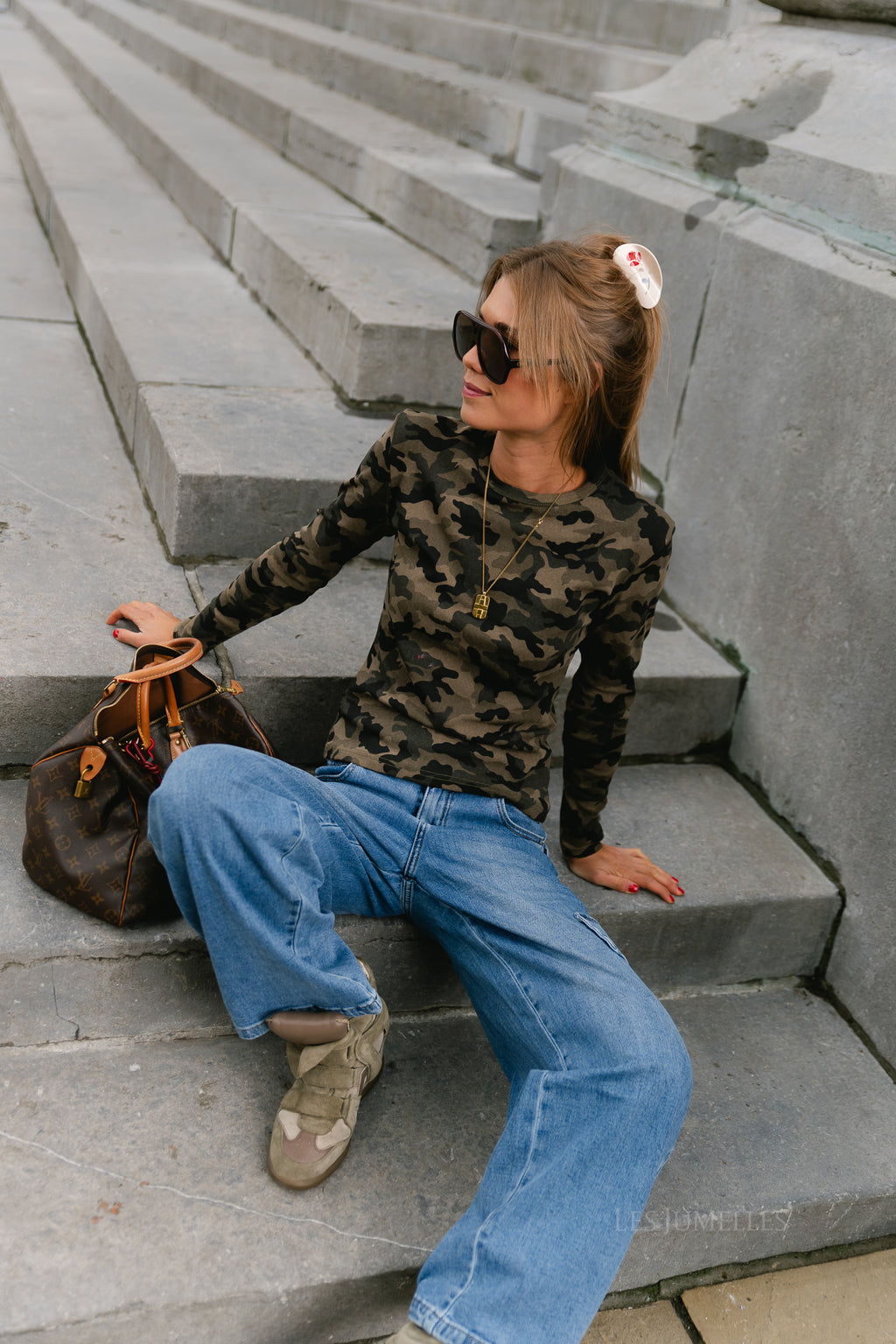 Florence LS camouflage shirt