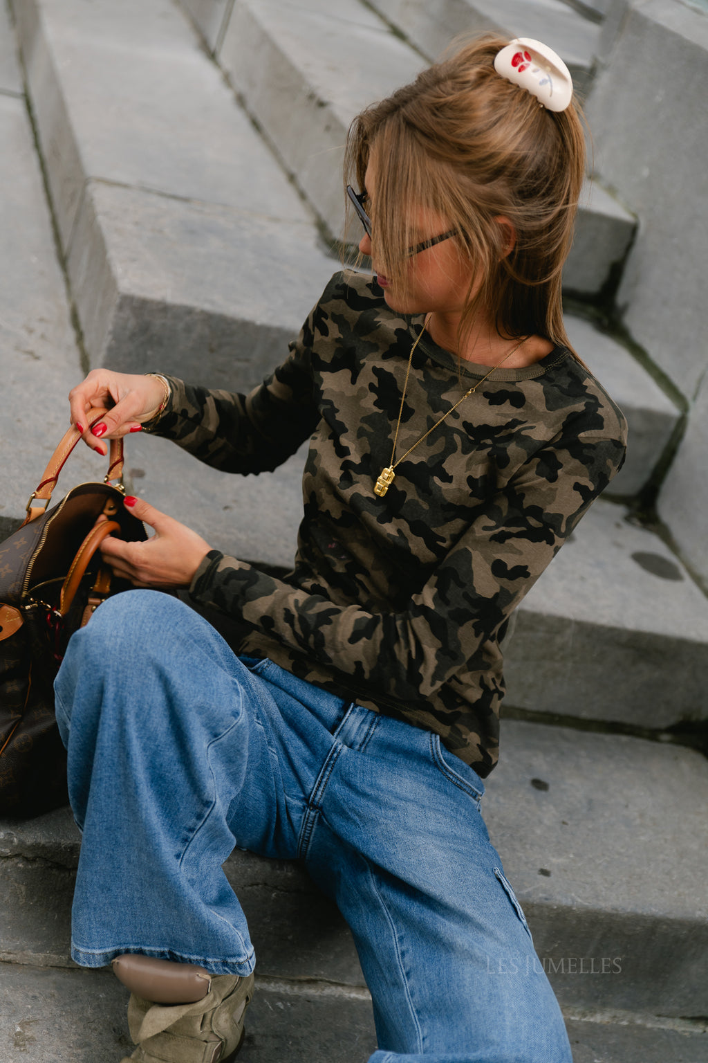 Florence LS camouflage shirt