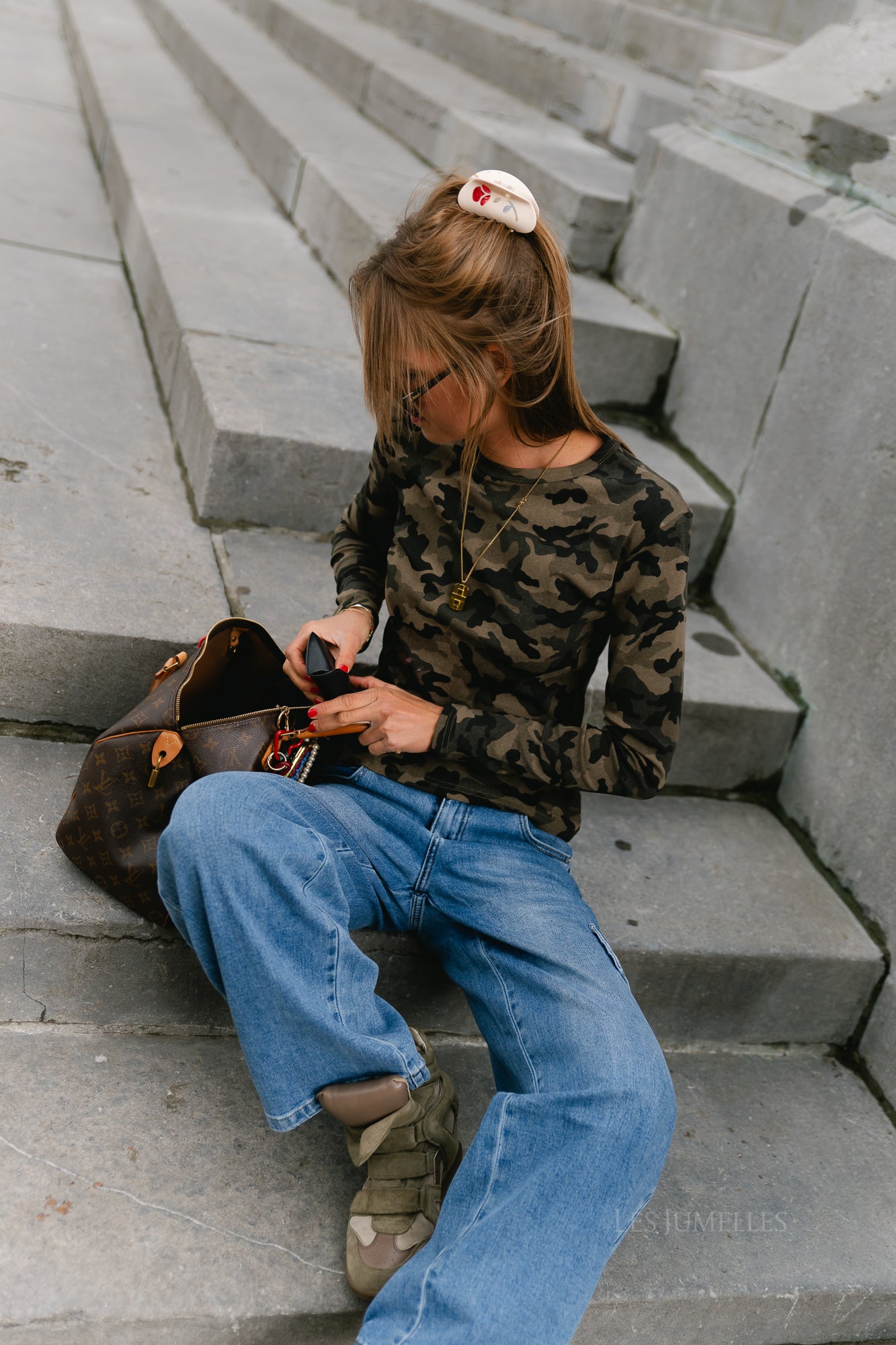 Florence LS camouflage shirt