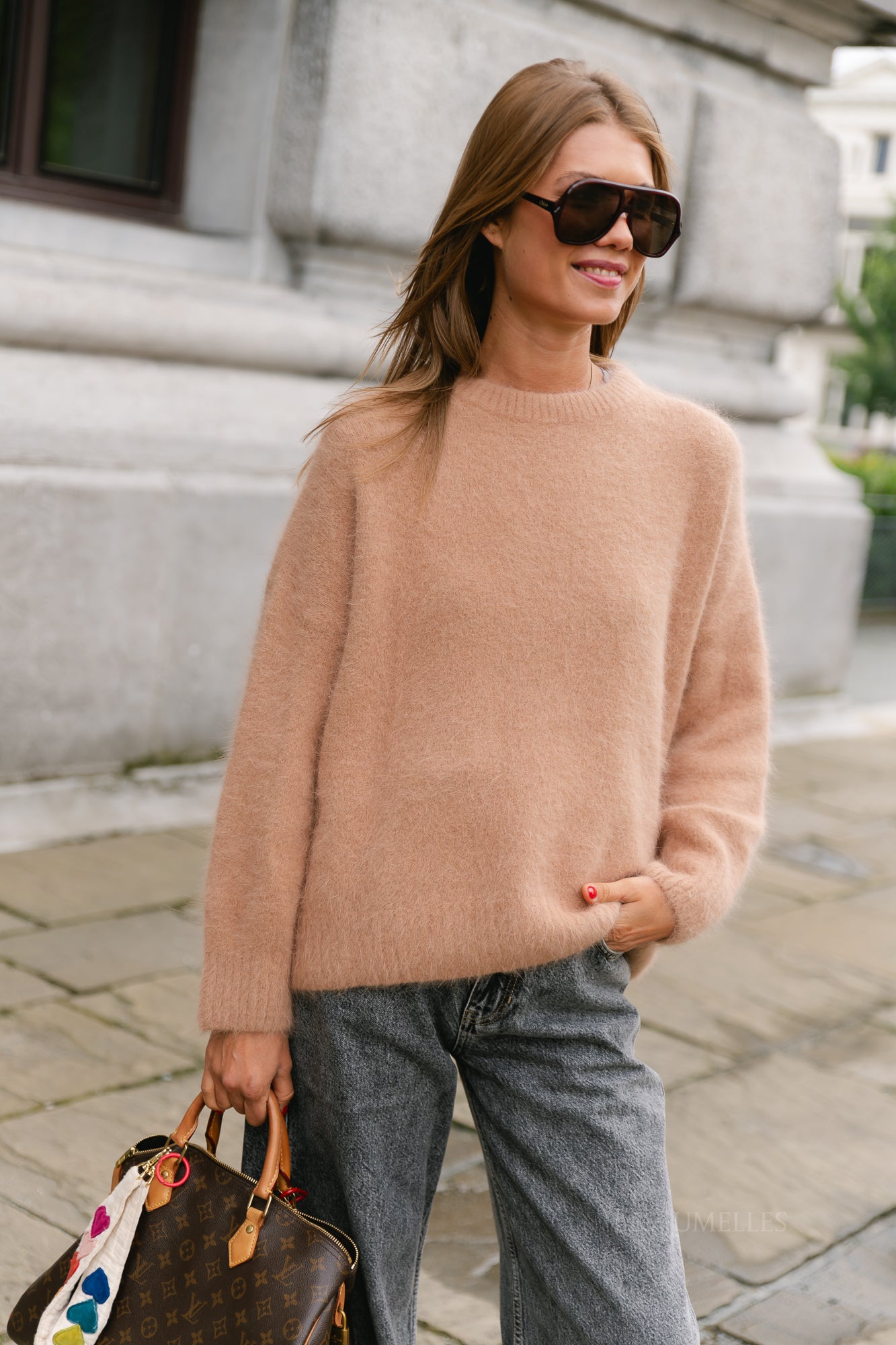 Ruthie jumper camel