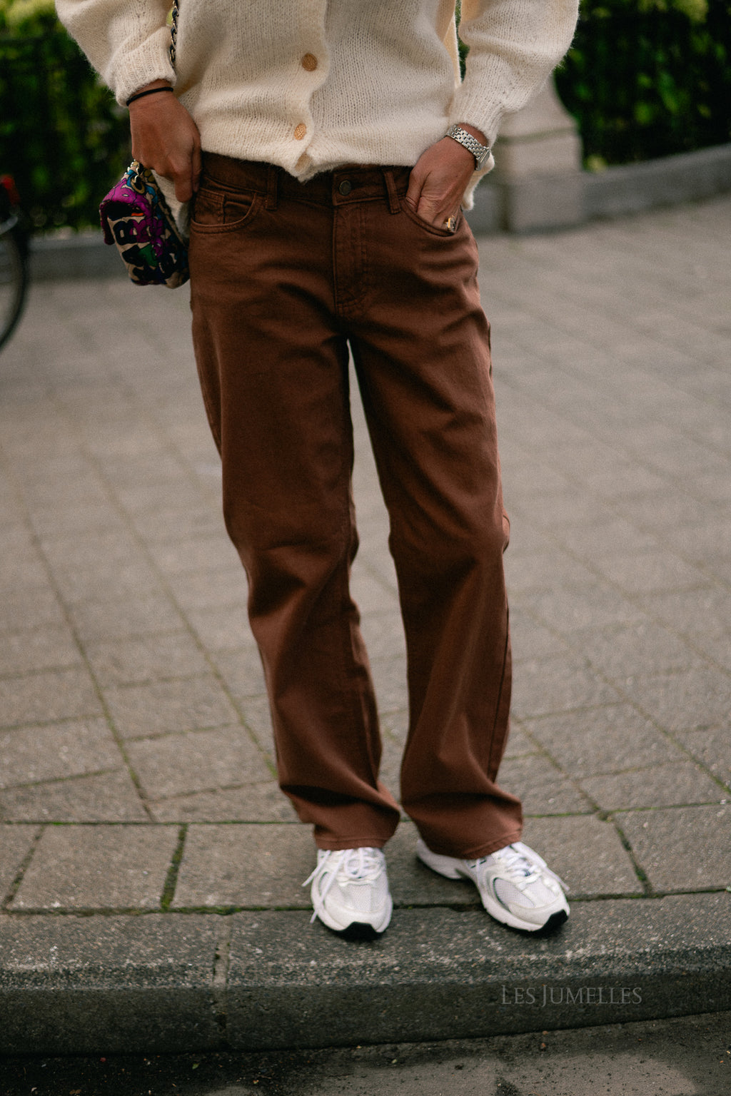 VIMaria JAF relaxed jeans brown