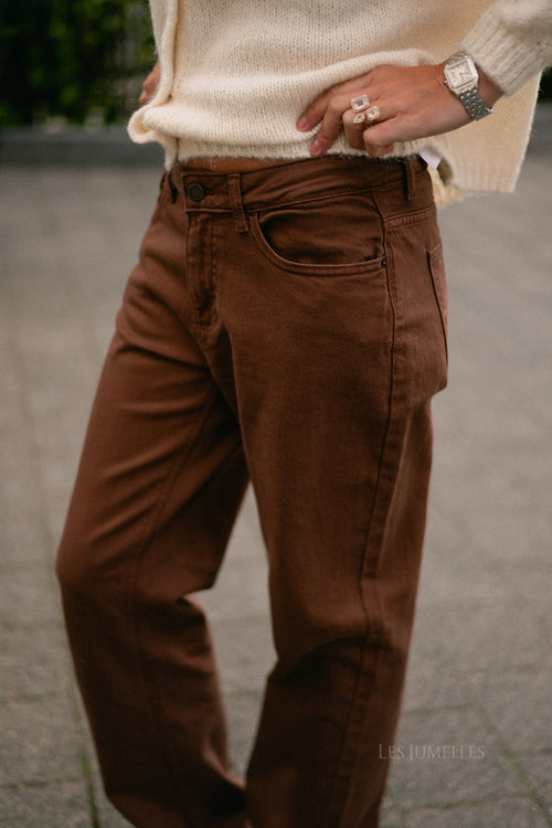 VIMaria JAF relaxed jeans brown