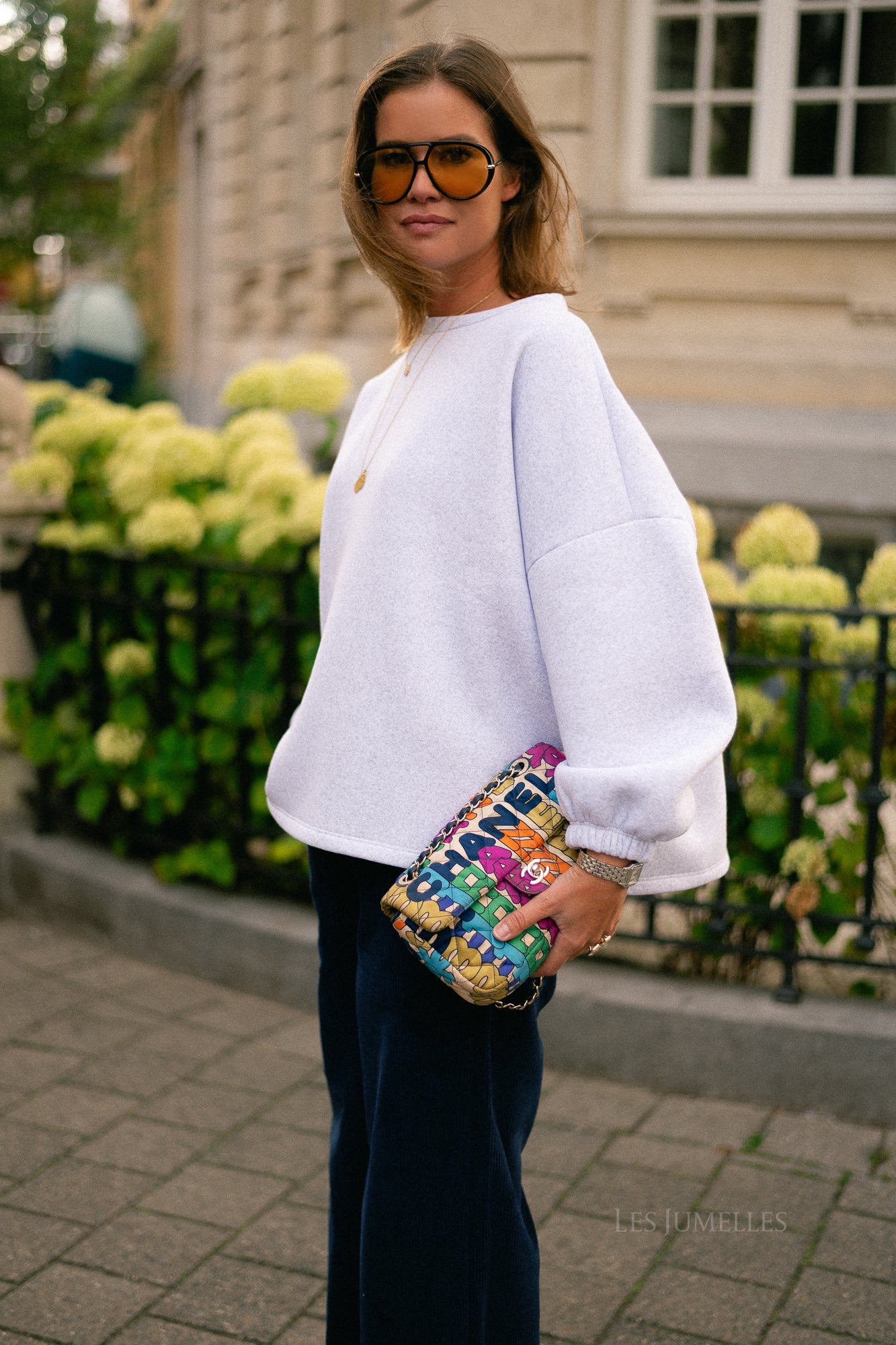 'Antwerp' sweater light grey