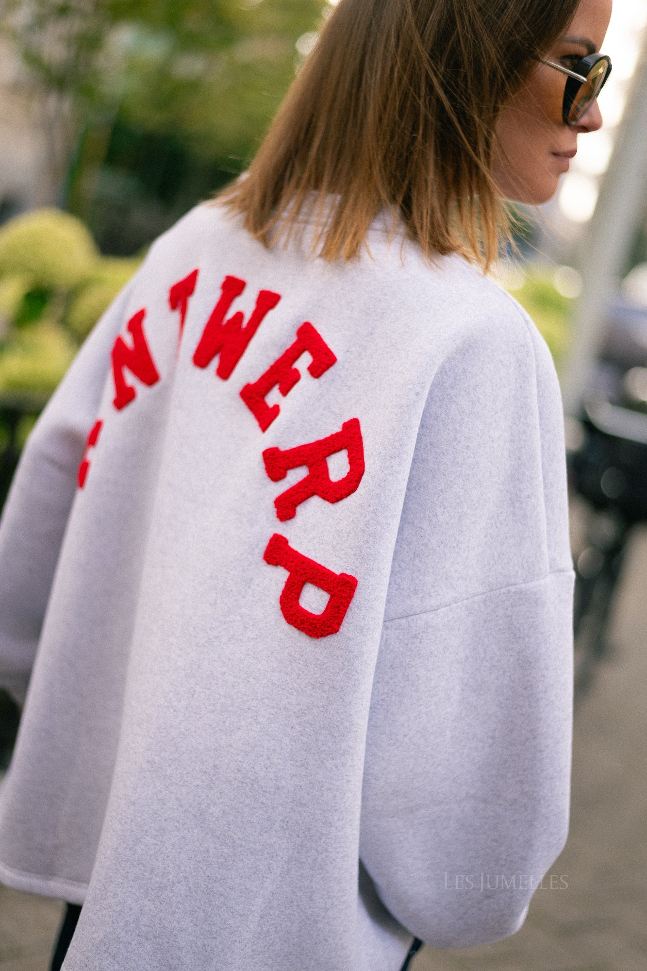 'Antwerp' sweater light grey