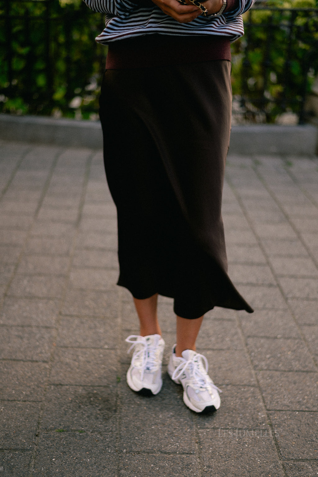 VIEllette HW midi skirt coffee bean