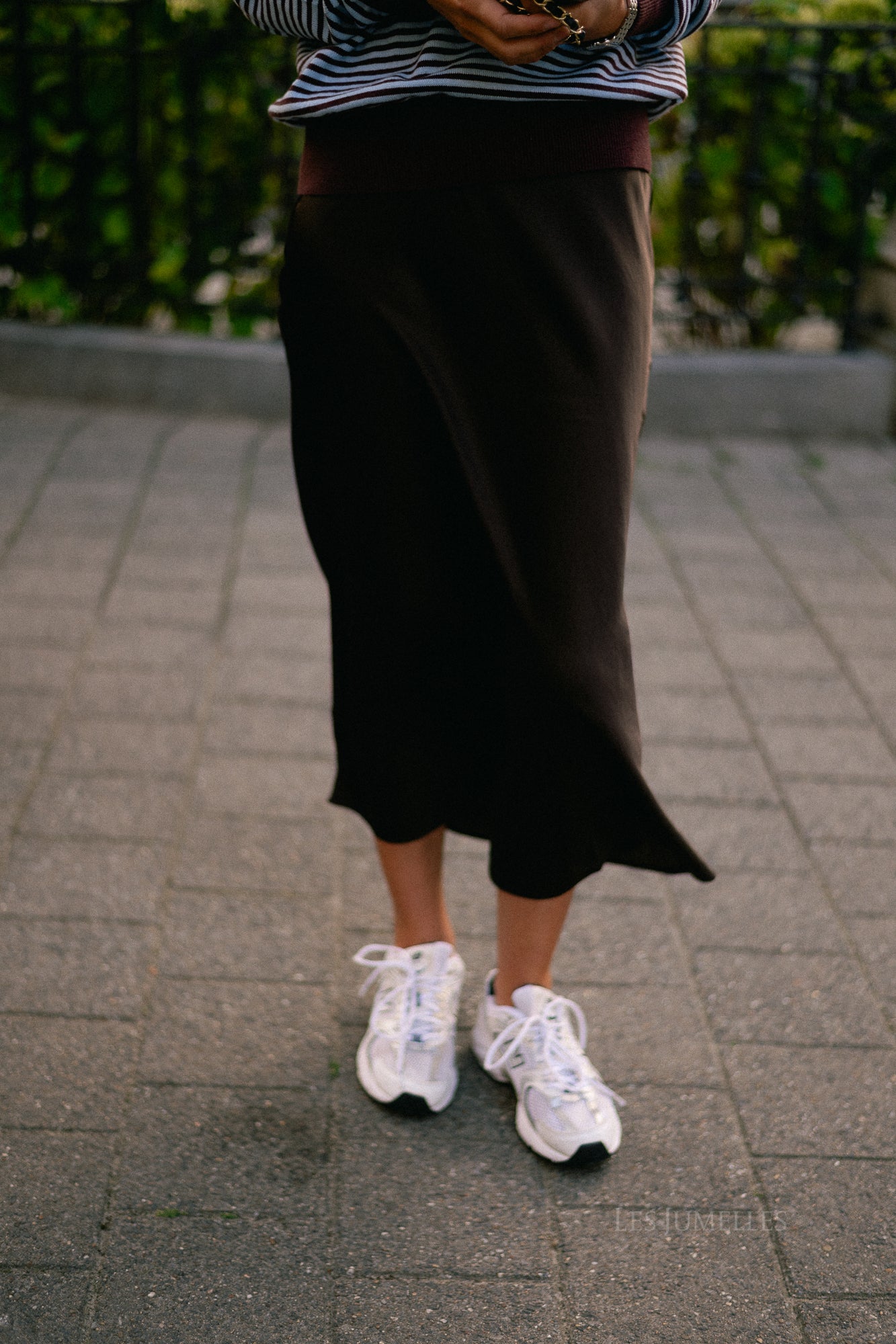 VIEllette HW midi skirt coffee bean