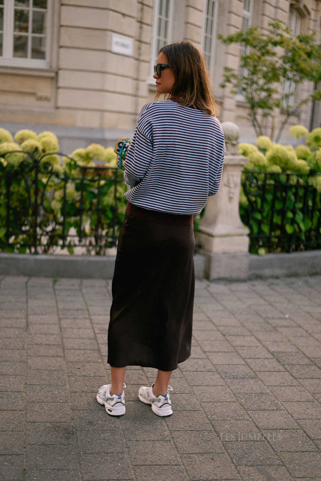 VIEllette HW midi skirt coffee bean