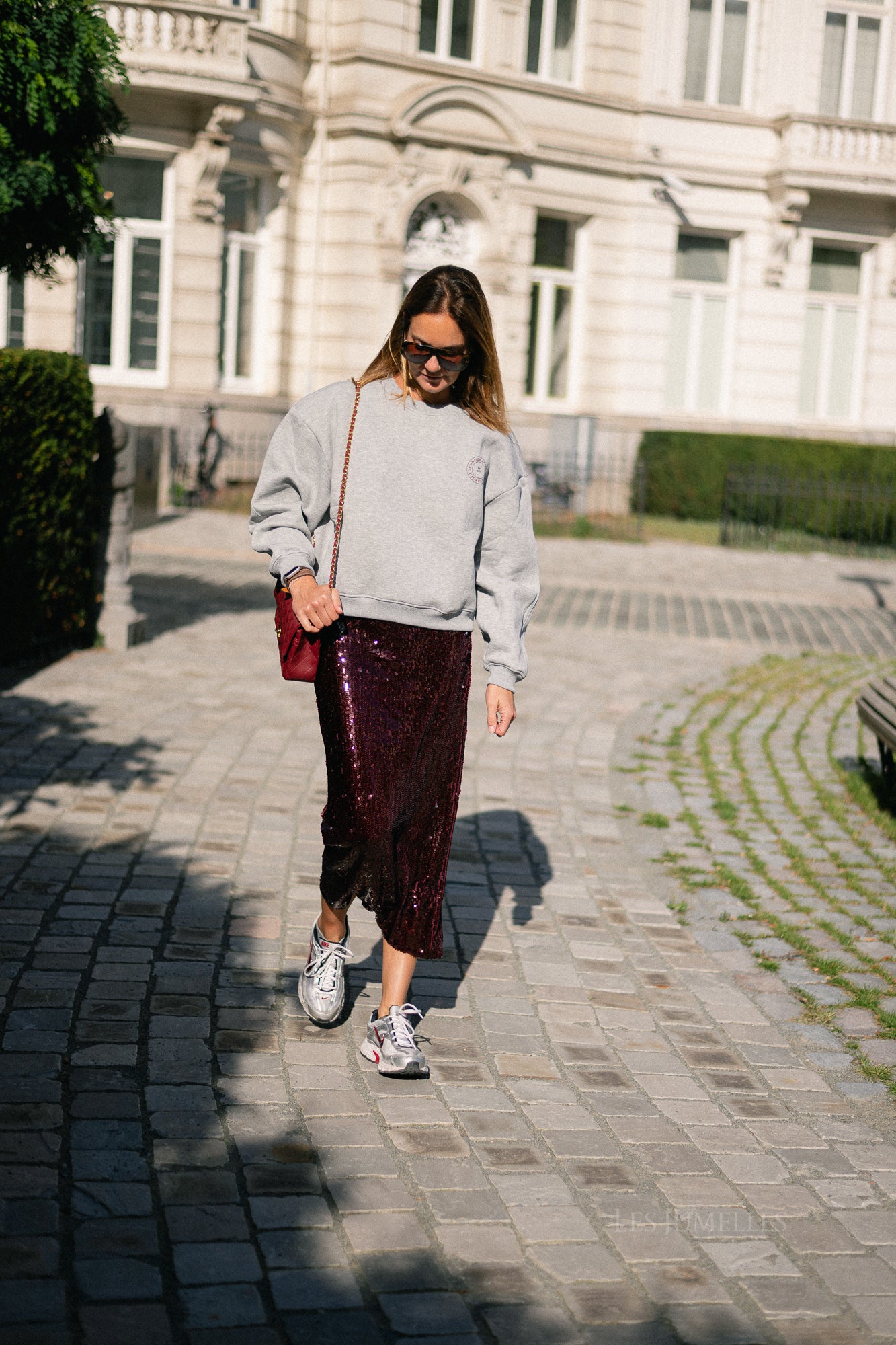 ElinSW sweatshirt grey melange