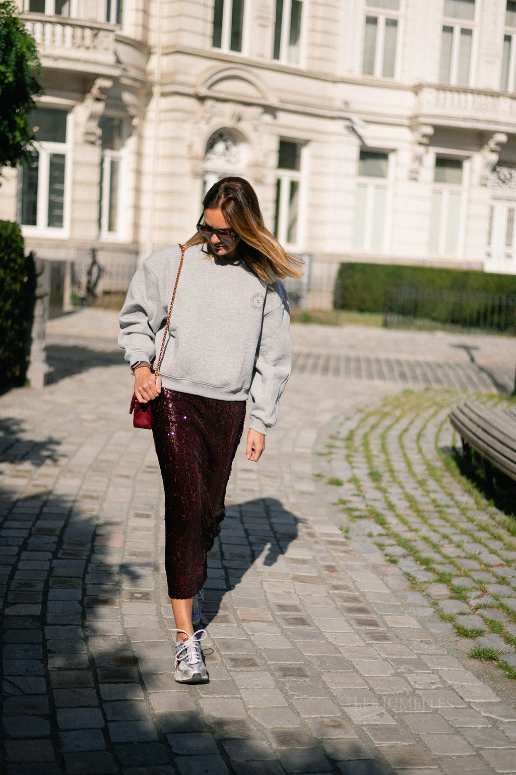 ElinSW sweatshirt grey melange