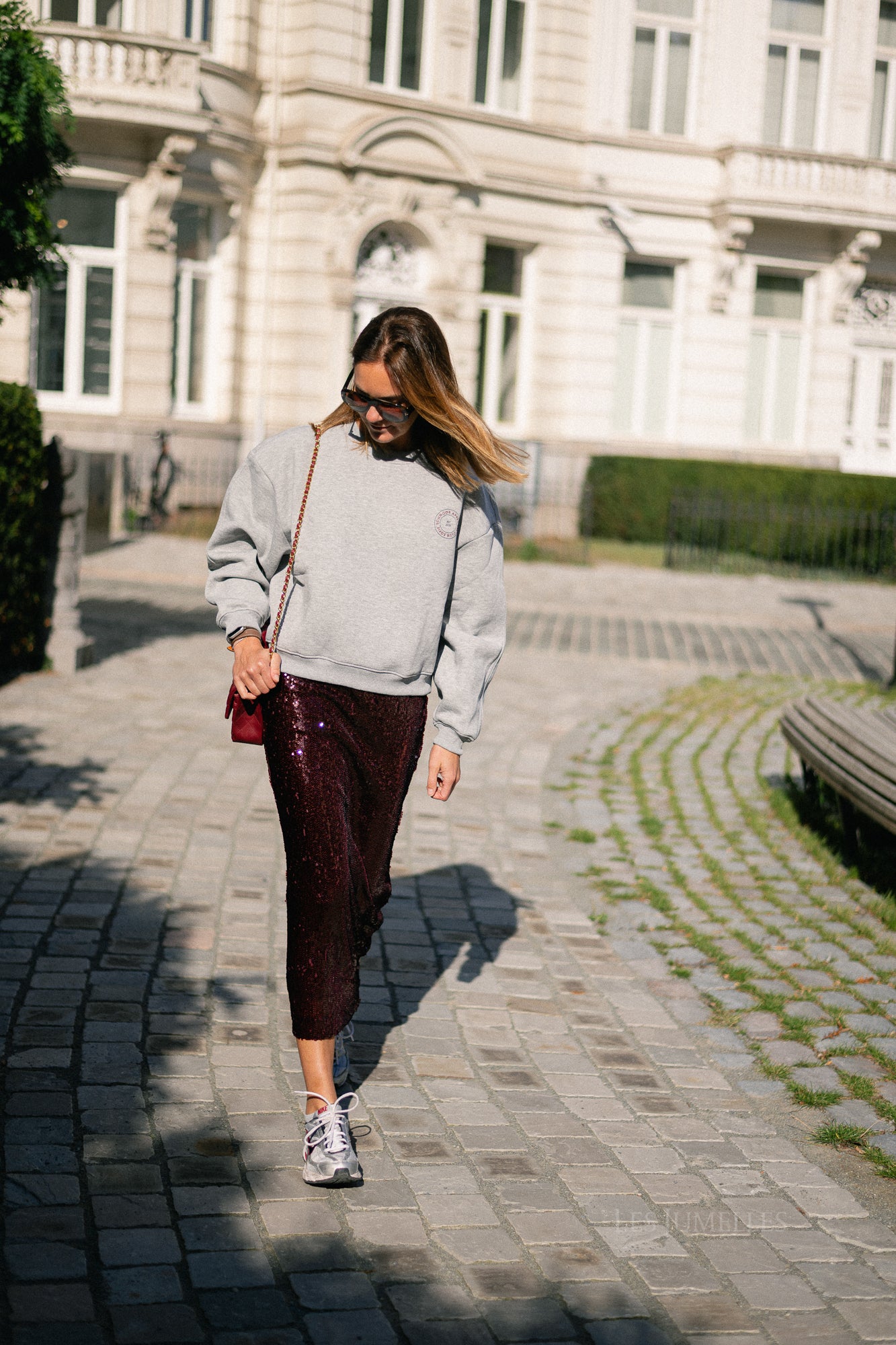 ElinSW sweatshirt grey melange